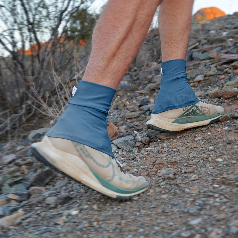 blue trado trail gaiters