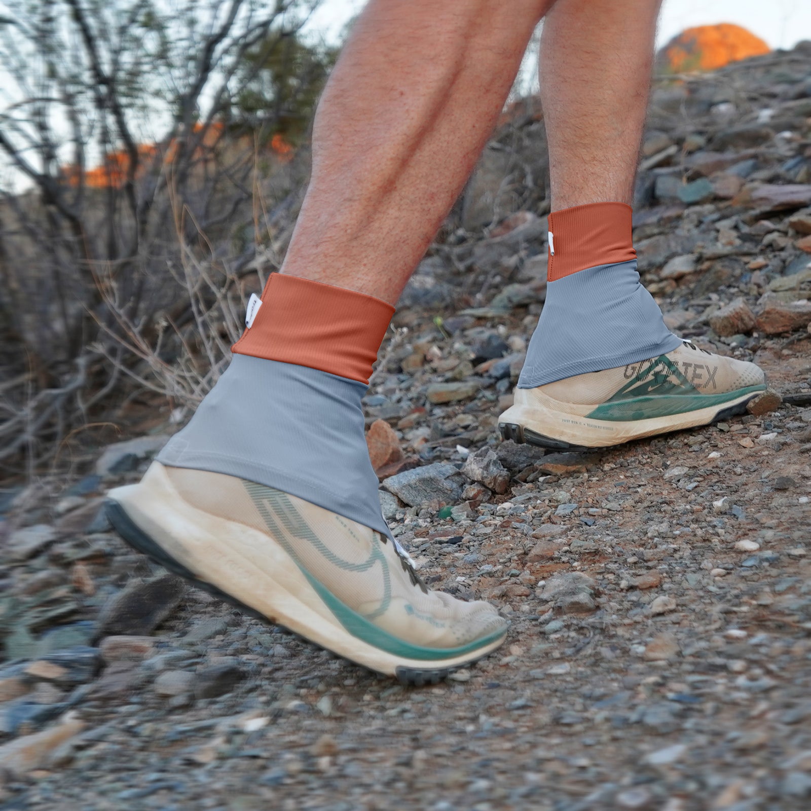vermilion baby blue trado trail gaiters