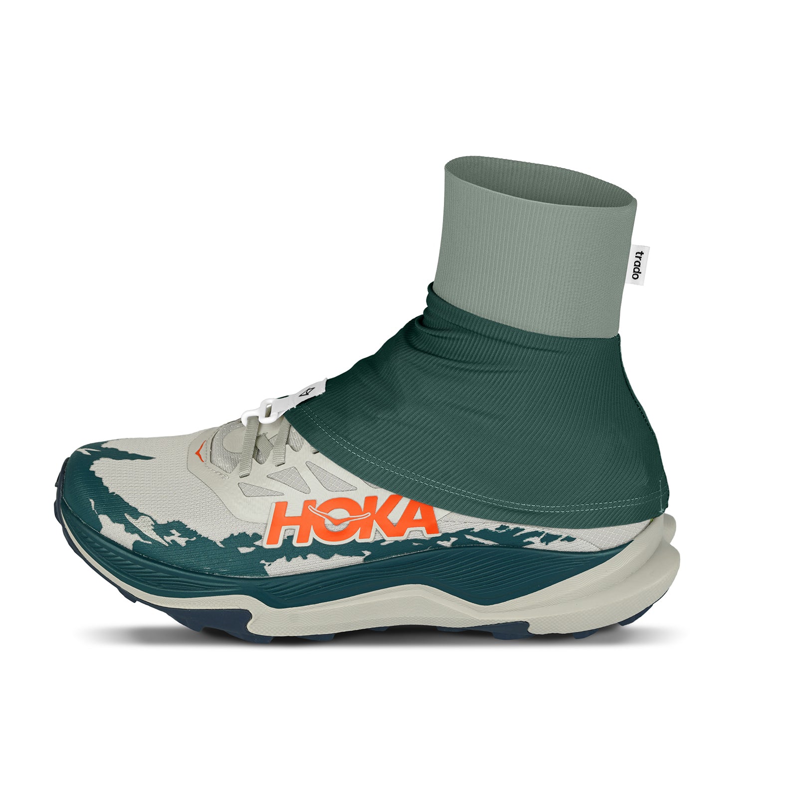 TRAIL GAITERS - Dusty Green/Forest Green
